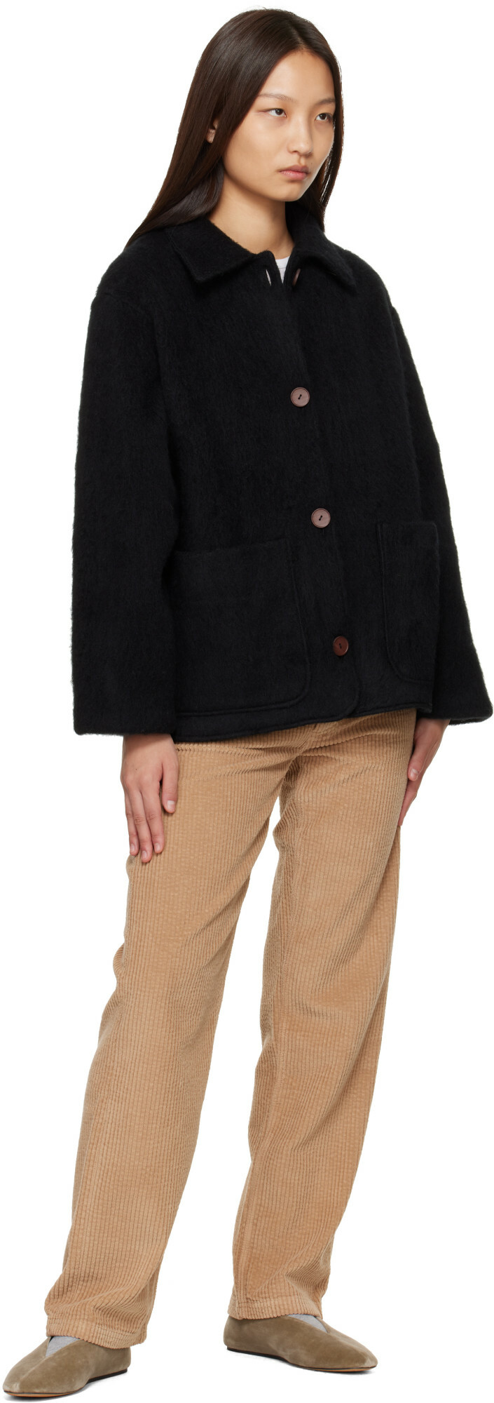 Baserange Black Umma Jacket