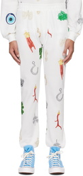 Sky High Farm Workwear White Charm Lounge Pants