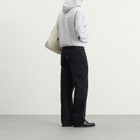 Picante Men's Tailor Chain-Stitch Hoodie in Grey Marl