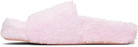 MM6 Maison Margiela Pink Spugna Vichy Sandals