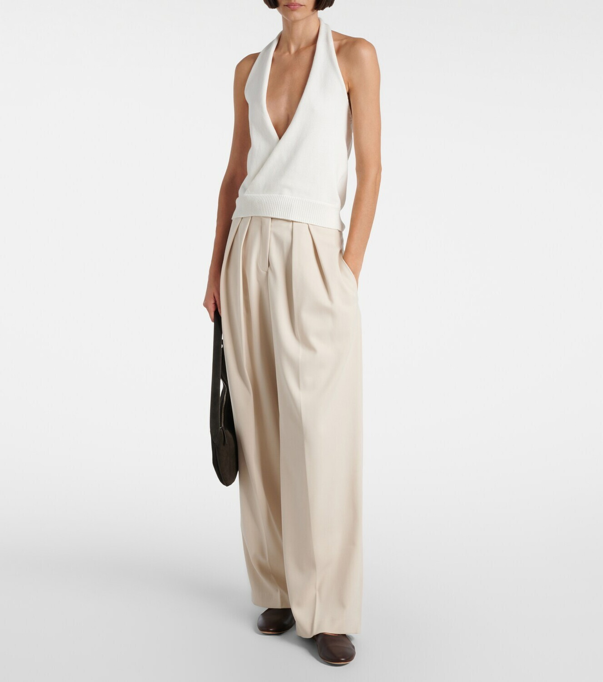 Aya Muse High-rise wide-leg pants