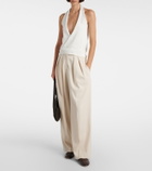 Aya Muse High-rise wide-leg pants