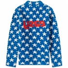ERL Unisex Easy Fleece Sweater in Blue