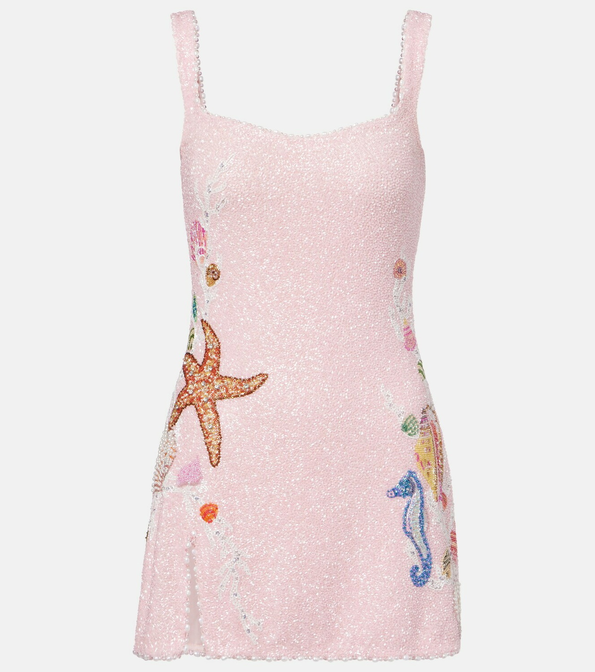 Clio Peppiatt Marina embellished minidress Clio Peppiatt