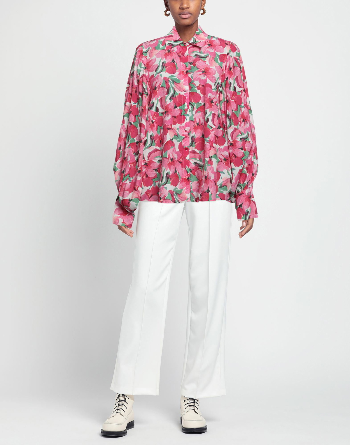 Jijil Womens Shirt Fuchsia