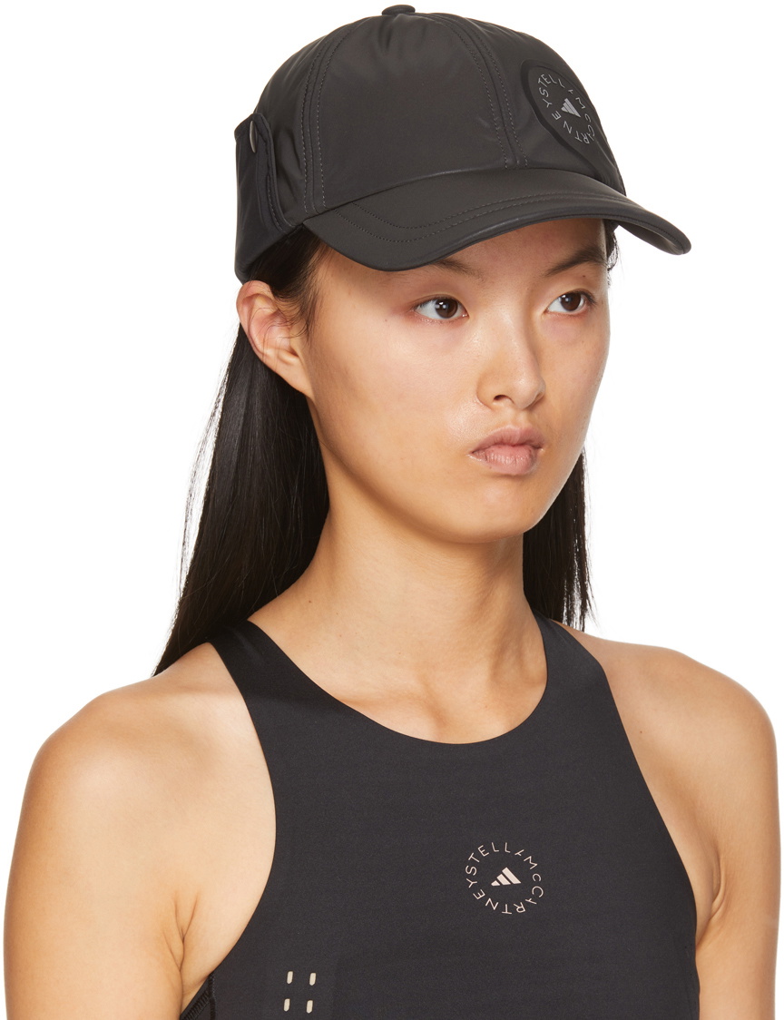 adidas by Stella McCartney Black Padded Cap