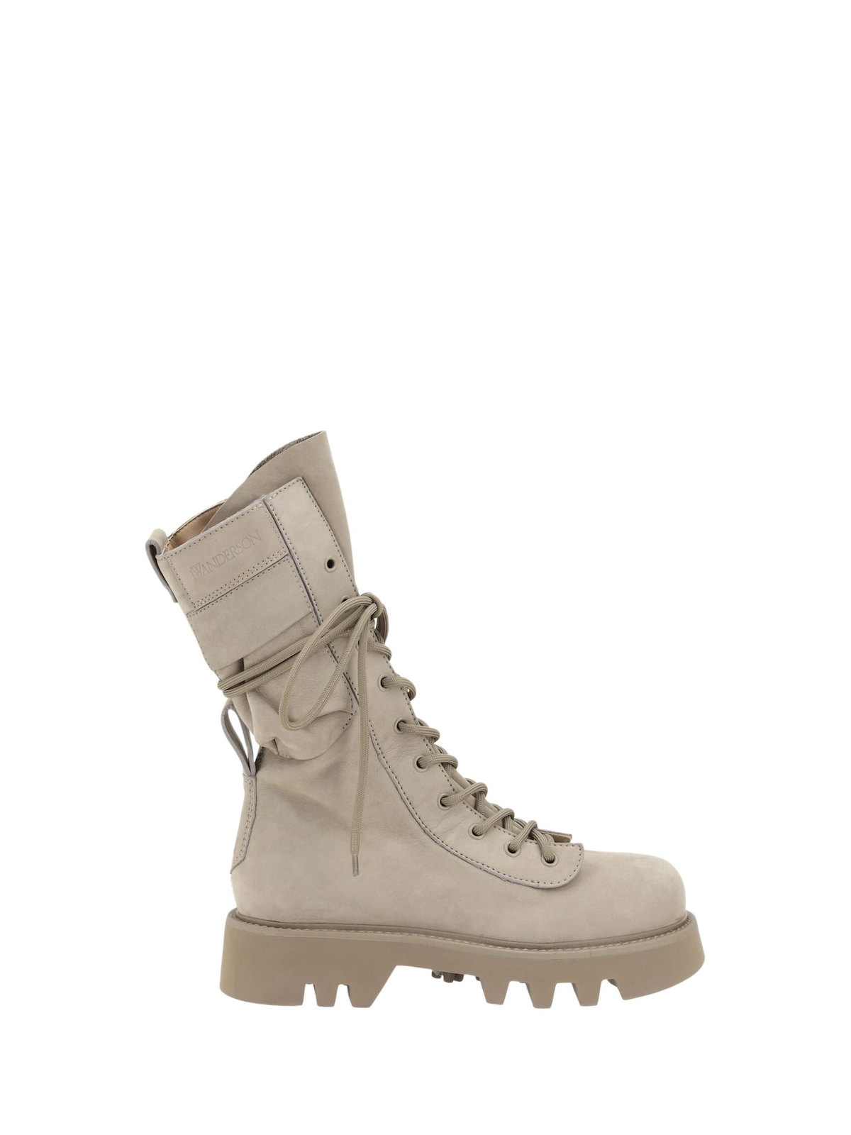 JW Anderson - Logo-intarsia leather boots JW Anderson