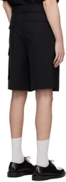 Dunst Black Belted Shorts