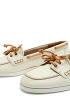Atp Atelier Nesso Grained Leather Loafers Beige