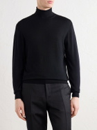 Canali - Wool Rollneck Sweater - Black