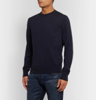 TOM FORD - Slim-Fit Merino Wool Sweater - Blue