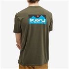 KAVU Men's Klear Above Etch Art T-Shirt in Leaf