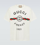 Gucci - Gucci Firenze 1921 cotton T-shirt