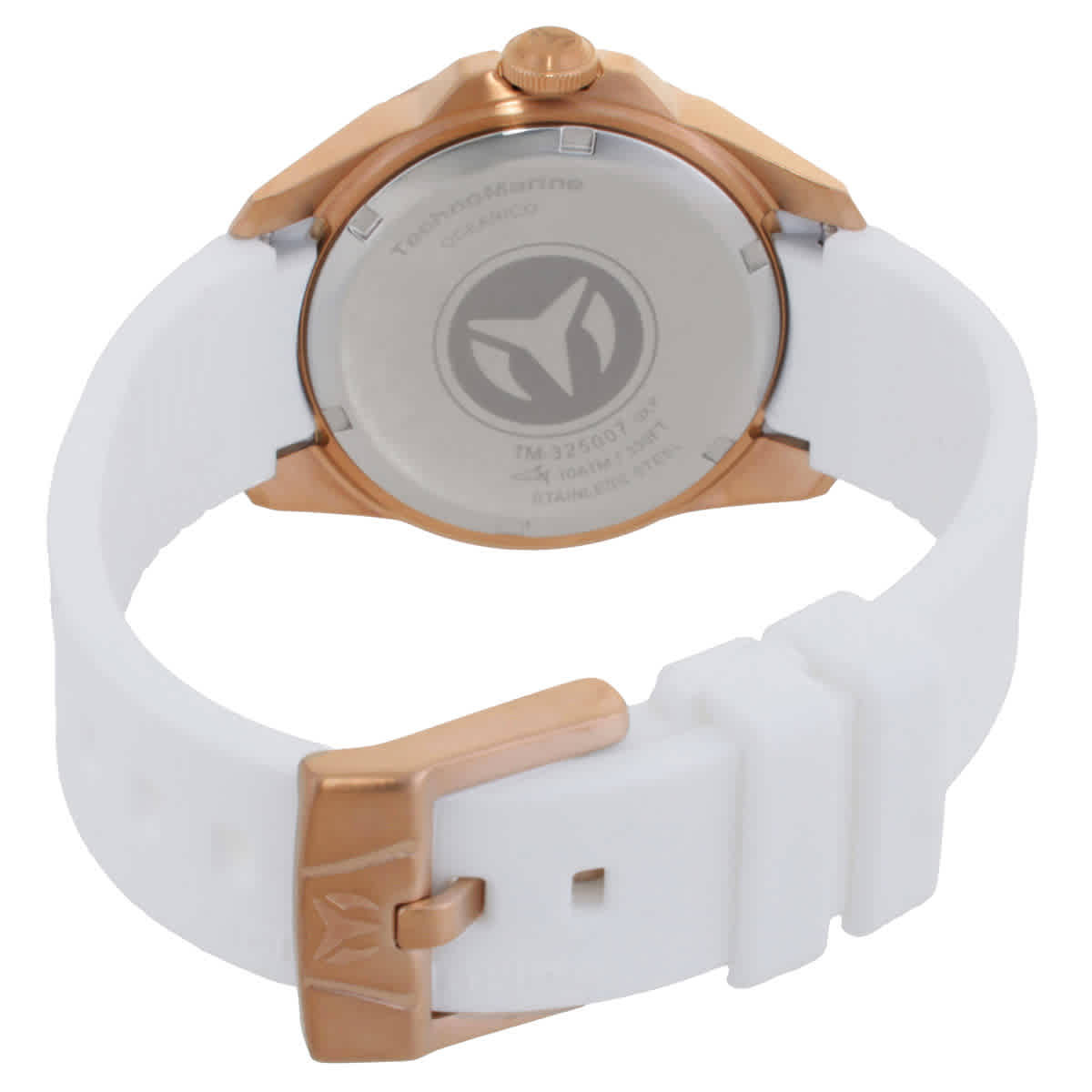 TechnoMarine Oceanico Quartz White Dial Ladies Watch TM-325007
