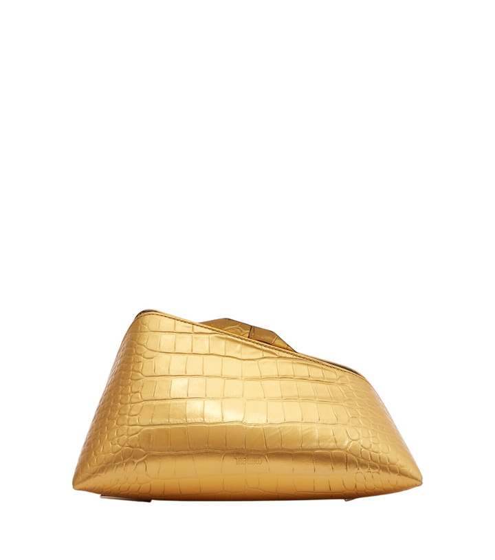 Photo: The Attico 8:30PM Small croc-effect leather clutch