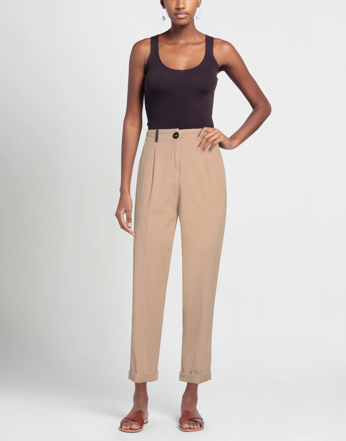 Peserico Womens Pants in Beige