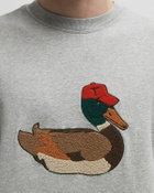 Edmmond Studios DUCK HUNT SWEATSHIRT Grey Men
