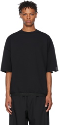 N.Hoolywood Black Polyester T-Shirt
