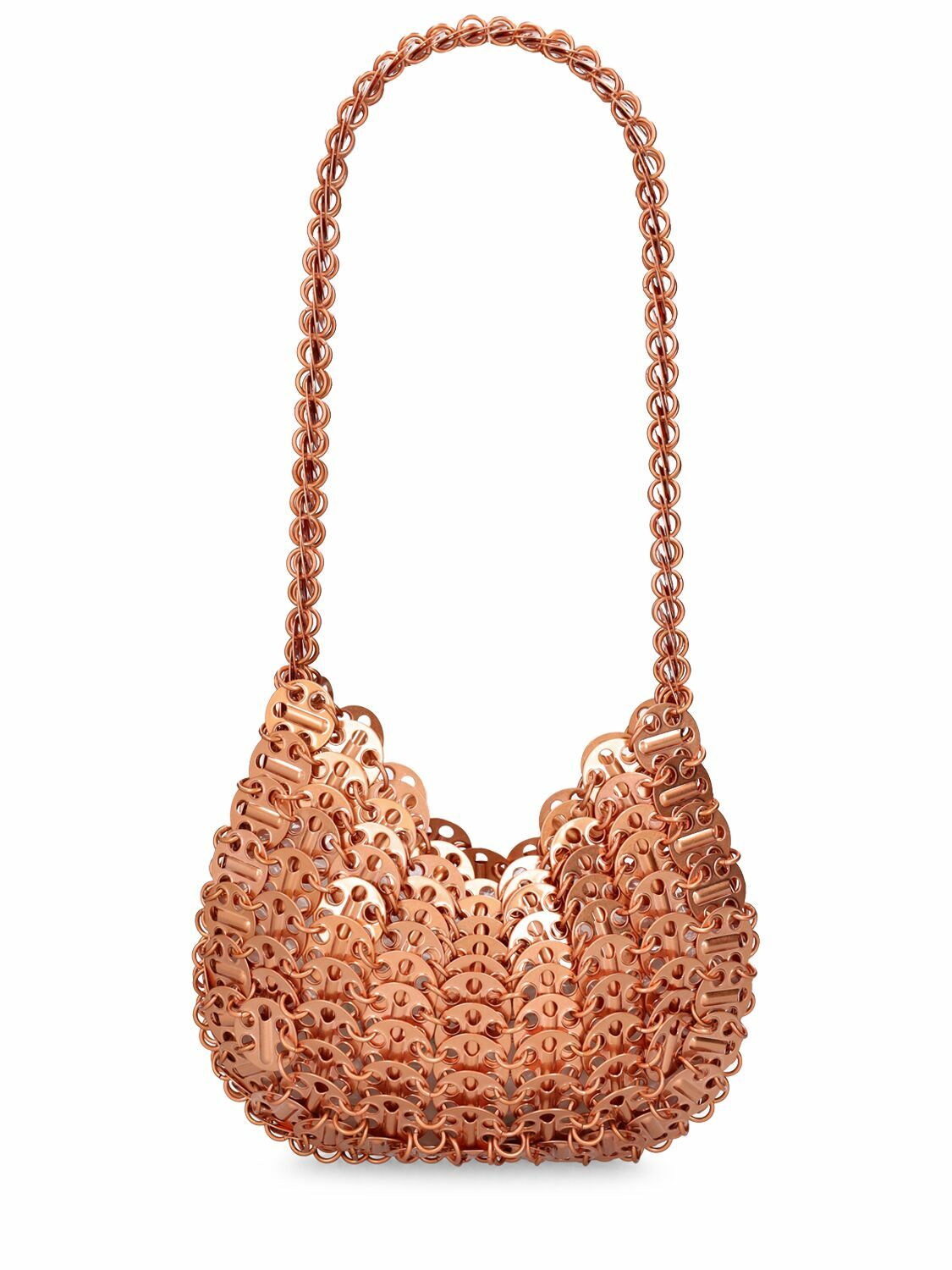 RABANNE 1969 Moon Brass Shoulder Bag