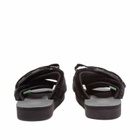 Suicoke Men's Moto-FURab in Black