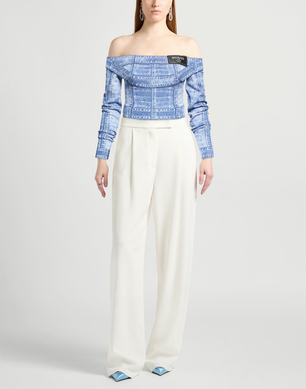 Balmain Womens Top in Blue