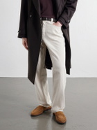 Grenson - Lloyd Suede Penny Loafers - Brown