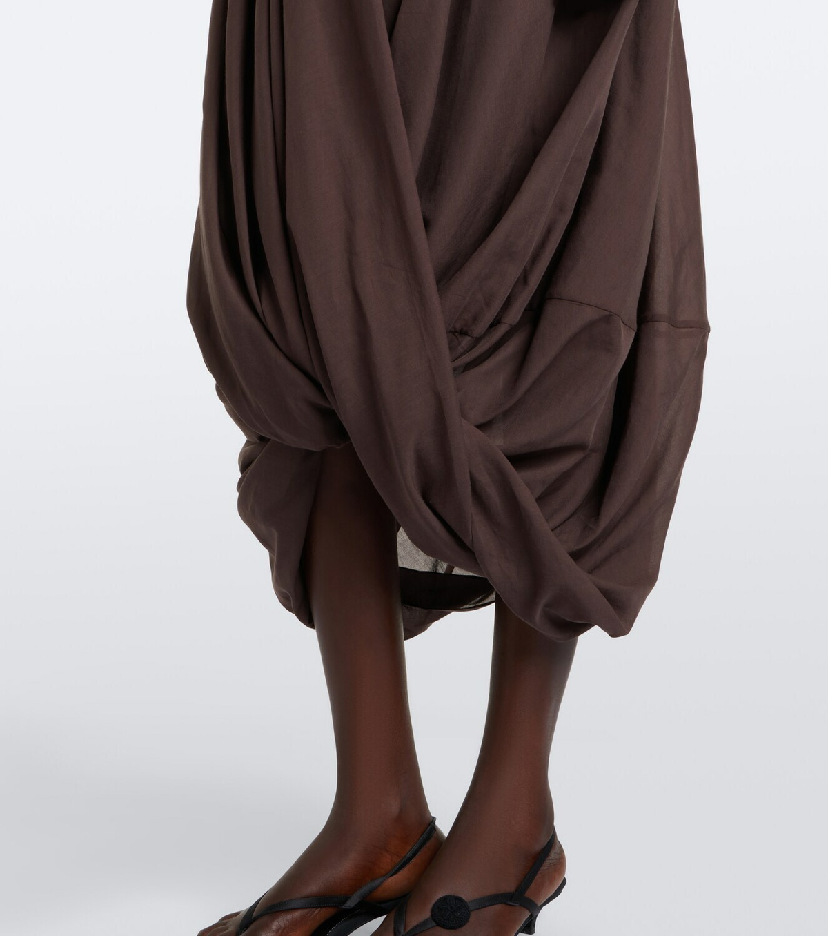 Toteme Cotton-blend jersey maxi skirt