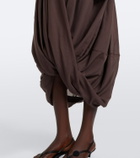Toteme Cotton-blend jersey maxi skirt