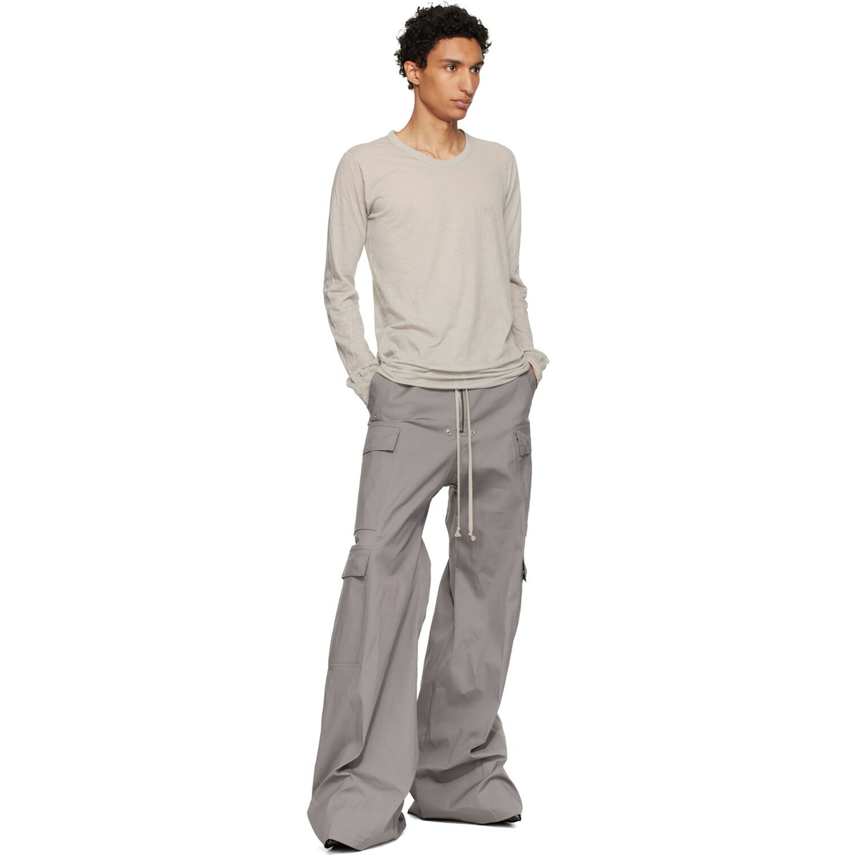 Rick Owens Off-White Tower Basic LS T-shirt