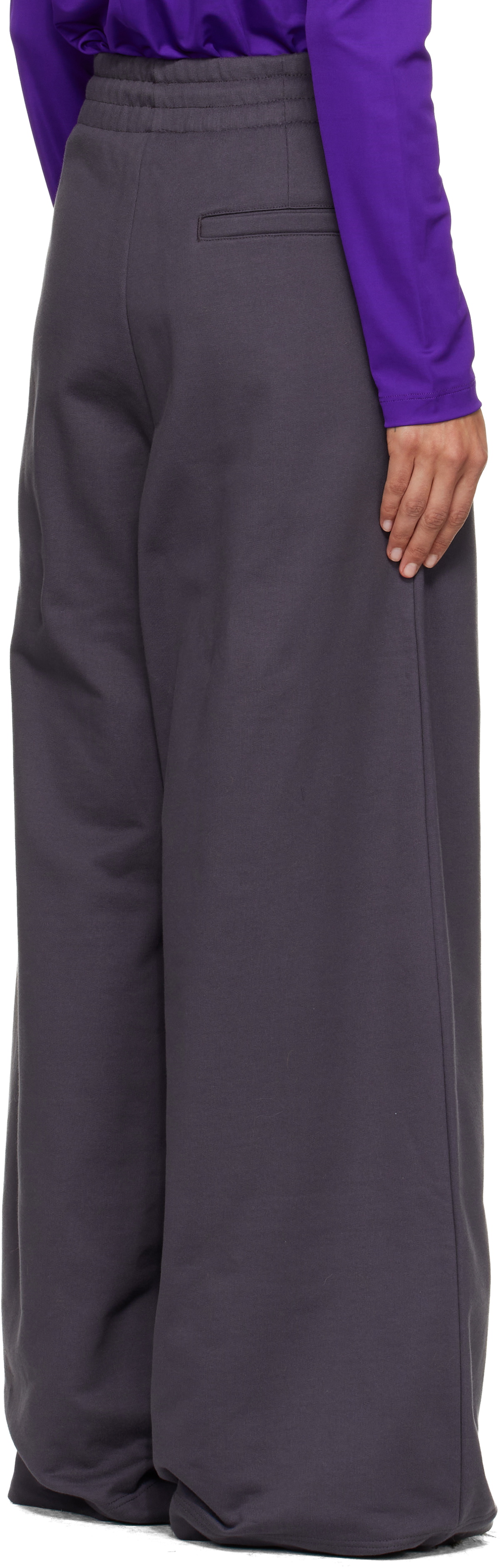 Dries Van Noten Gray Loose Sweatpants