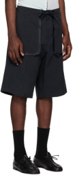 Edward Cuming Navy Trim Shorts