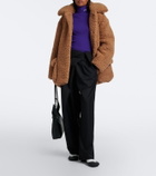 Loewe Wool and silk teddy coat