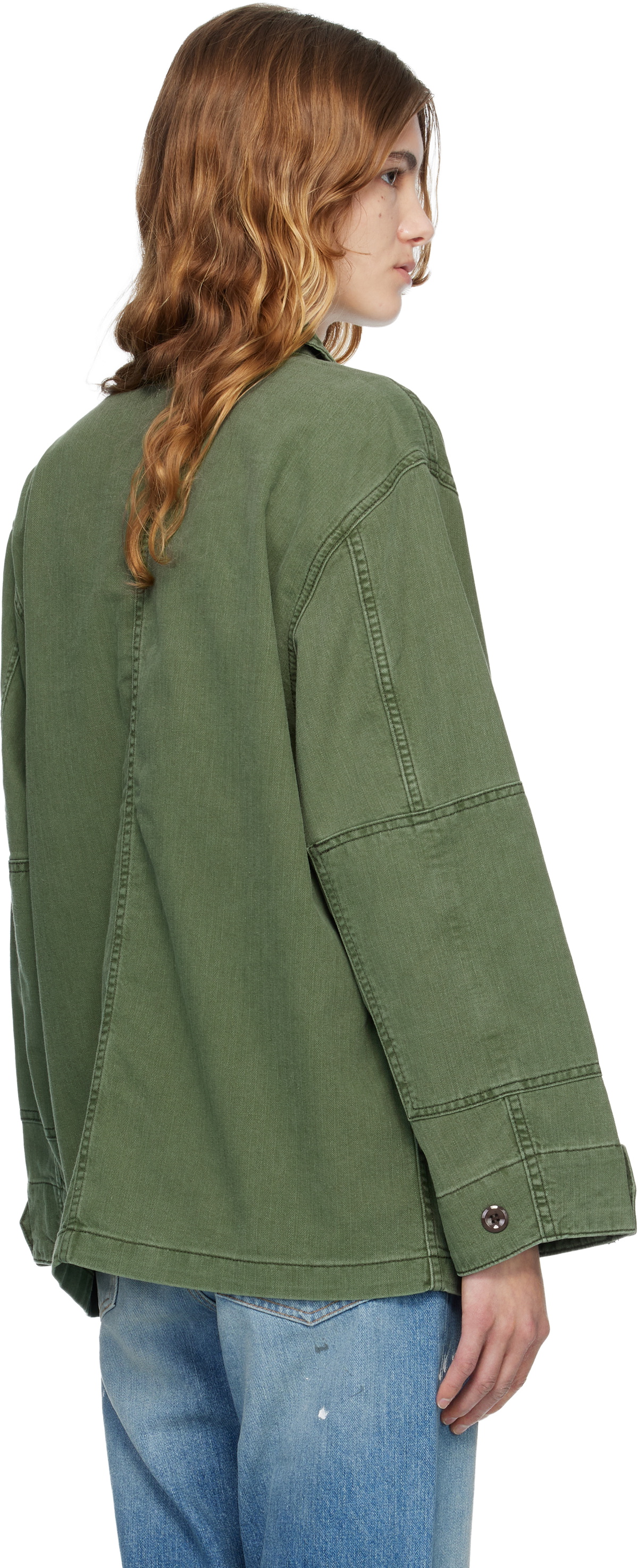 JEANERICA Green Lucy Jacket