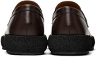 Dries Van Noten Brown Platform Loafers