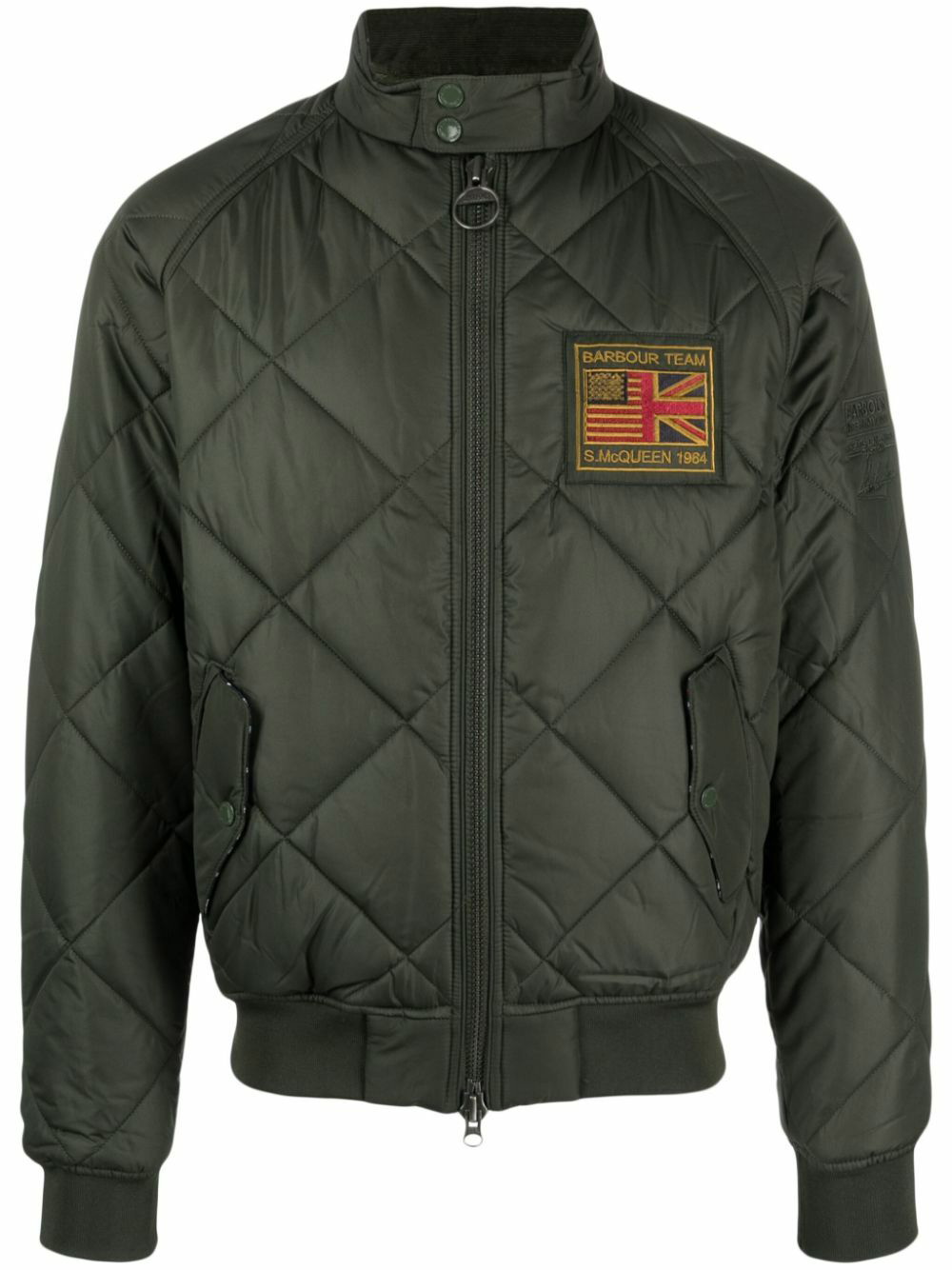 BARBOUR - Merchant Quilted Bomber Jacket Barbour