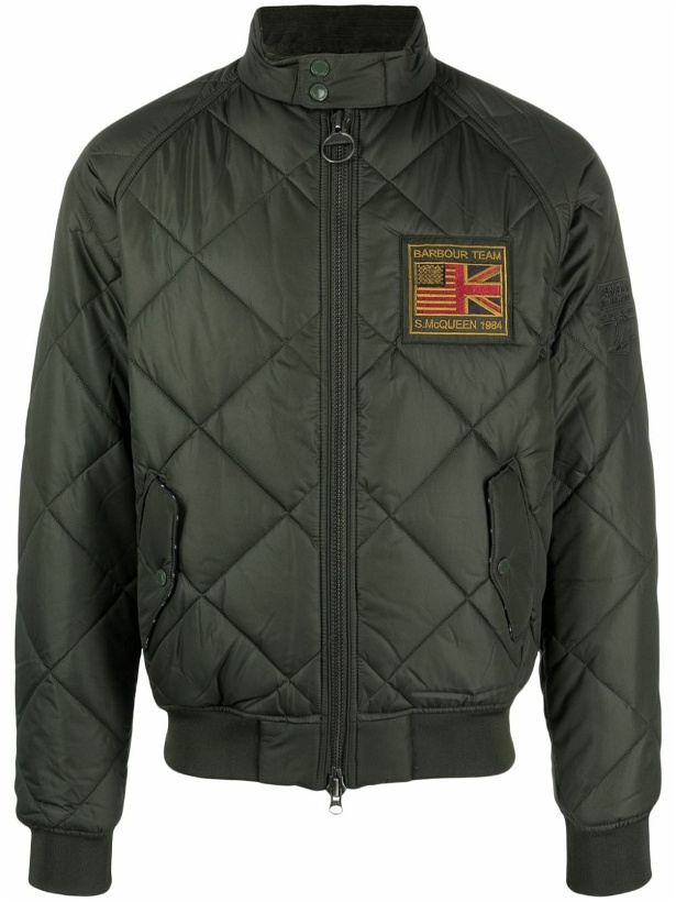 Photo: BARBOUR - Merchant Quilted Bomber Jacket