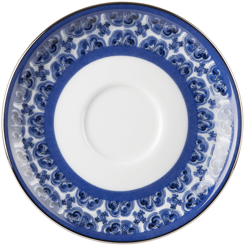Dolce & Gabbana White & Navy Mediterraneo Espresso Set