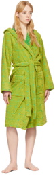 Bottega Veneta Green Cotton Robe
