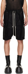 Rick Owens Black Tower Heizer Shorts