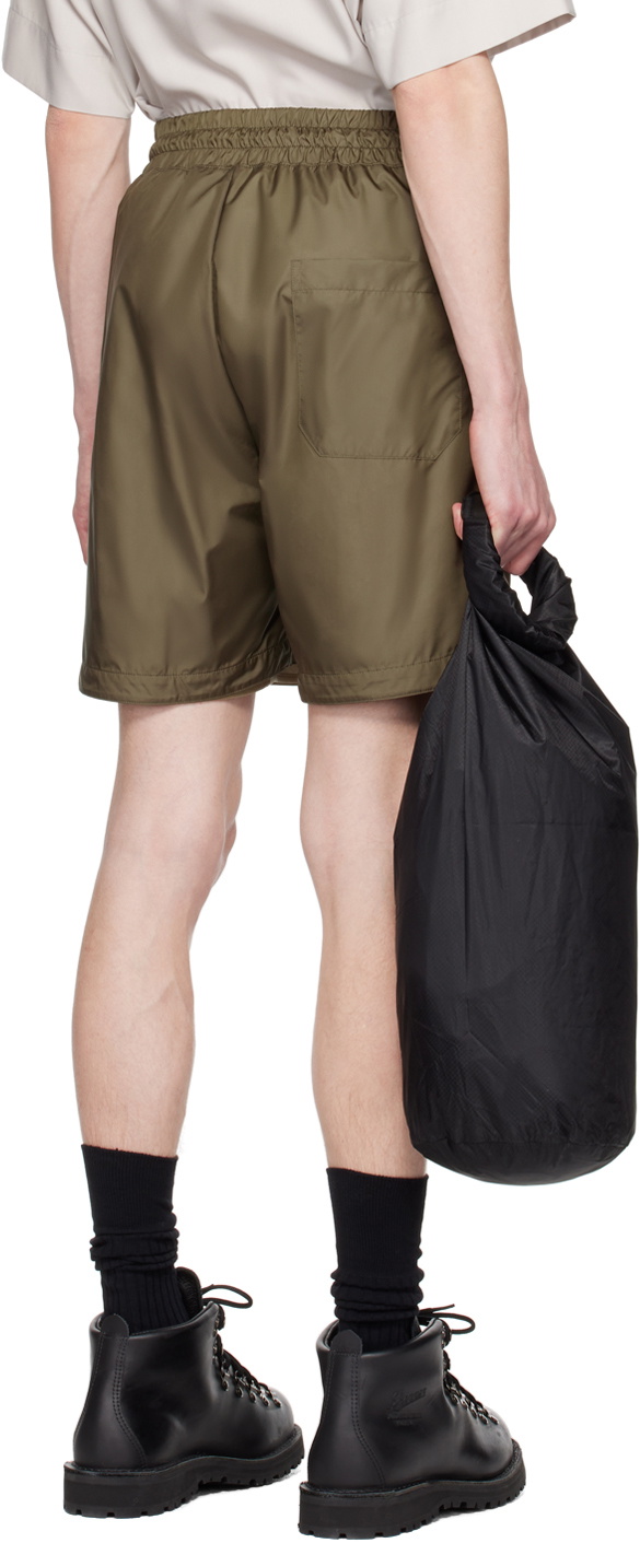 meanswhile Brown Ice Touch Shorts