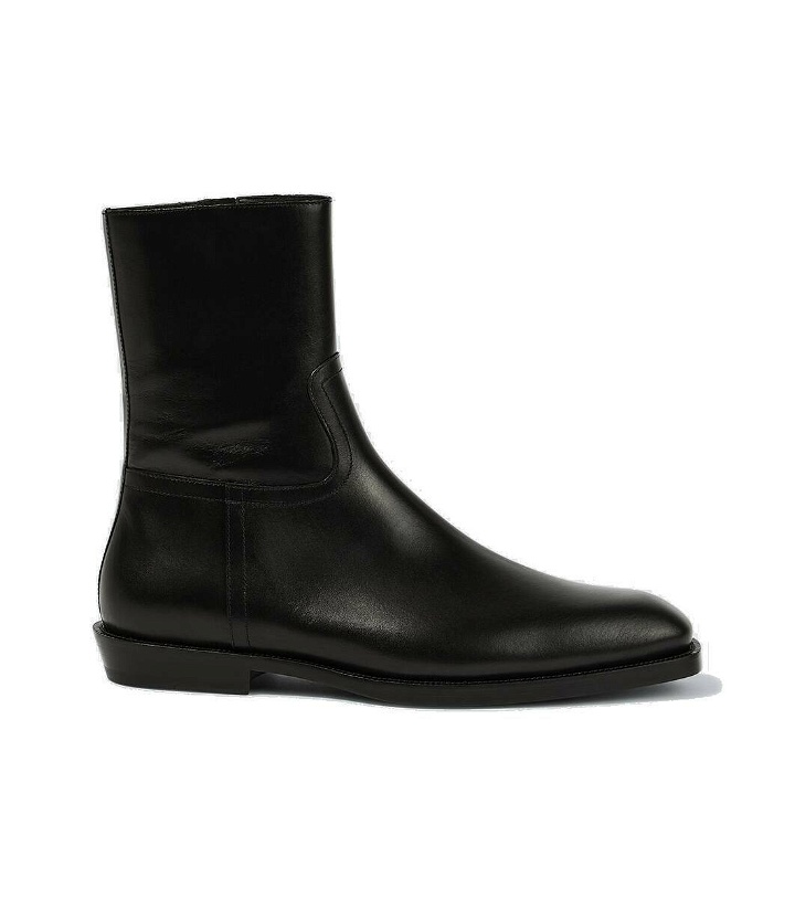 Photo: Dries Van Noten Leather ankle boots