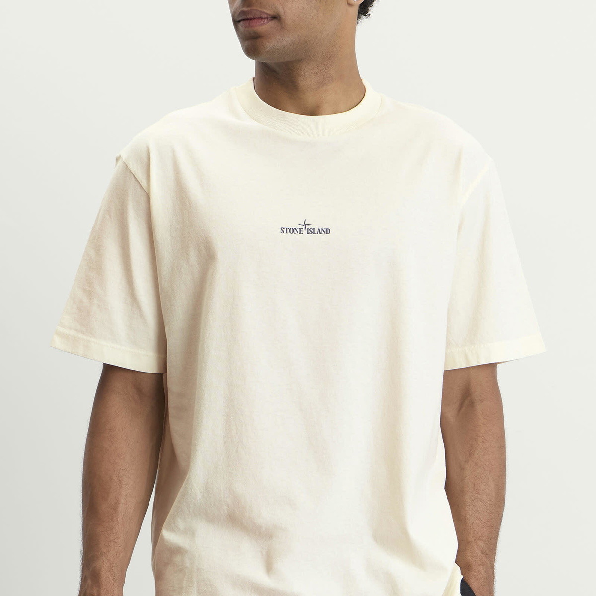 Stone Island Men's Desert T-Shirt in Ivory