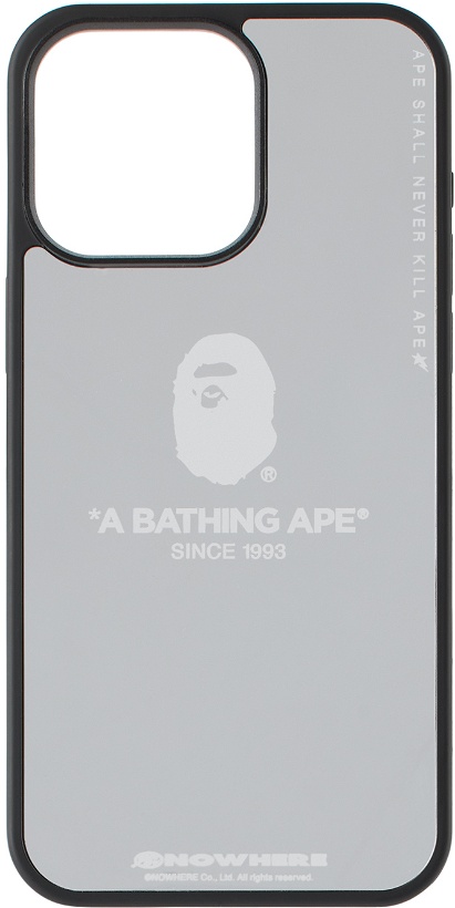 Photo: BAPE Black Mirror iPhone 15 Pro Plus Case