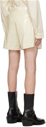 16Arlington SSENSE Exclusive Off-White Atero Shorts