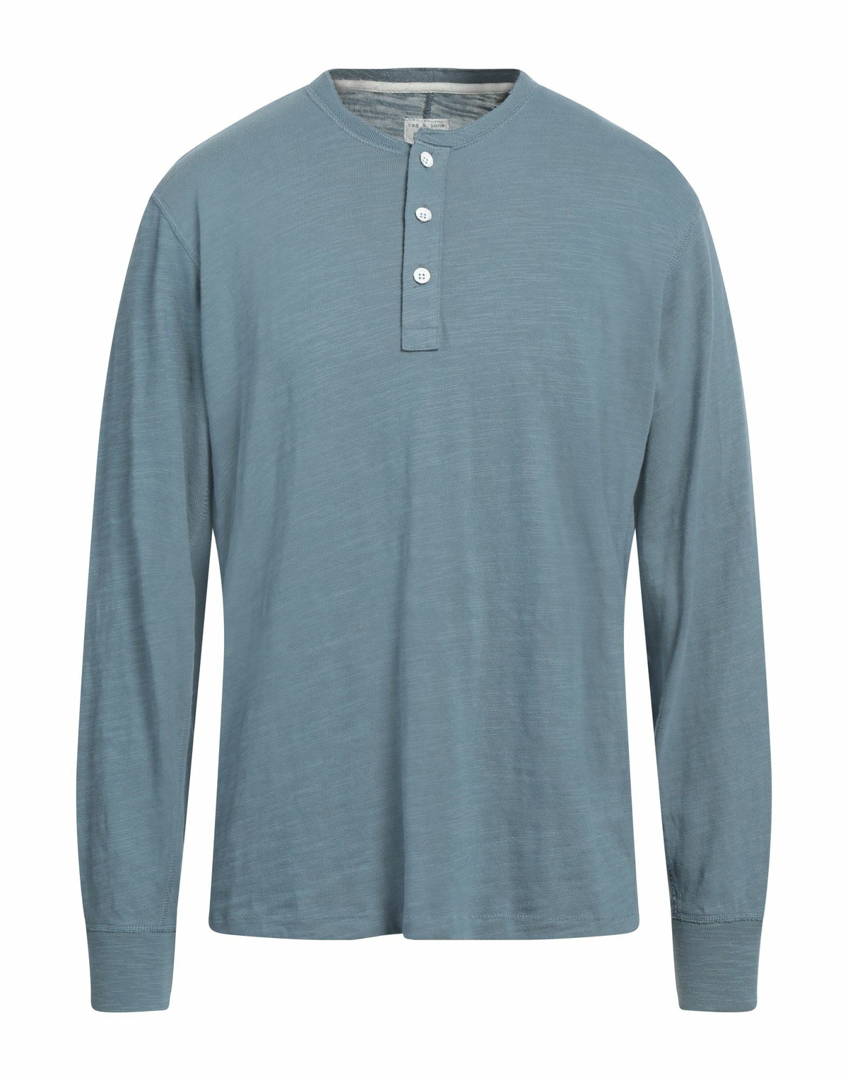 Rag & Bone Mens T-shirt Slate in Blue