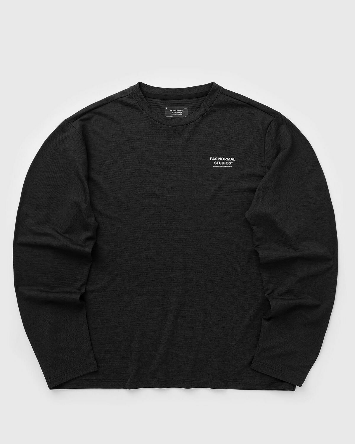 Pas Normal Studios Balance Long Sleeve Tee Black Mens Longsleefe