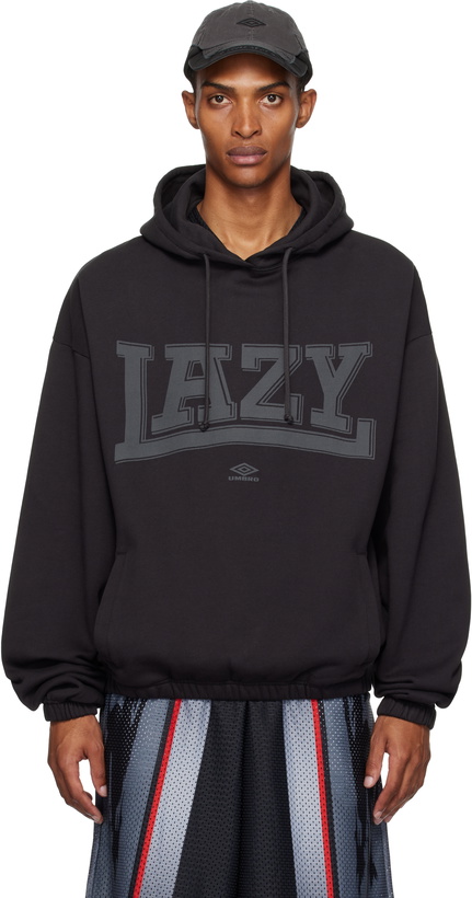 Photo: Umbro Black 'Lazy' Mask Hoodie