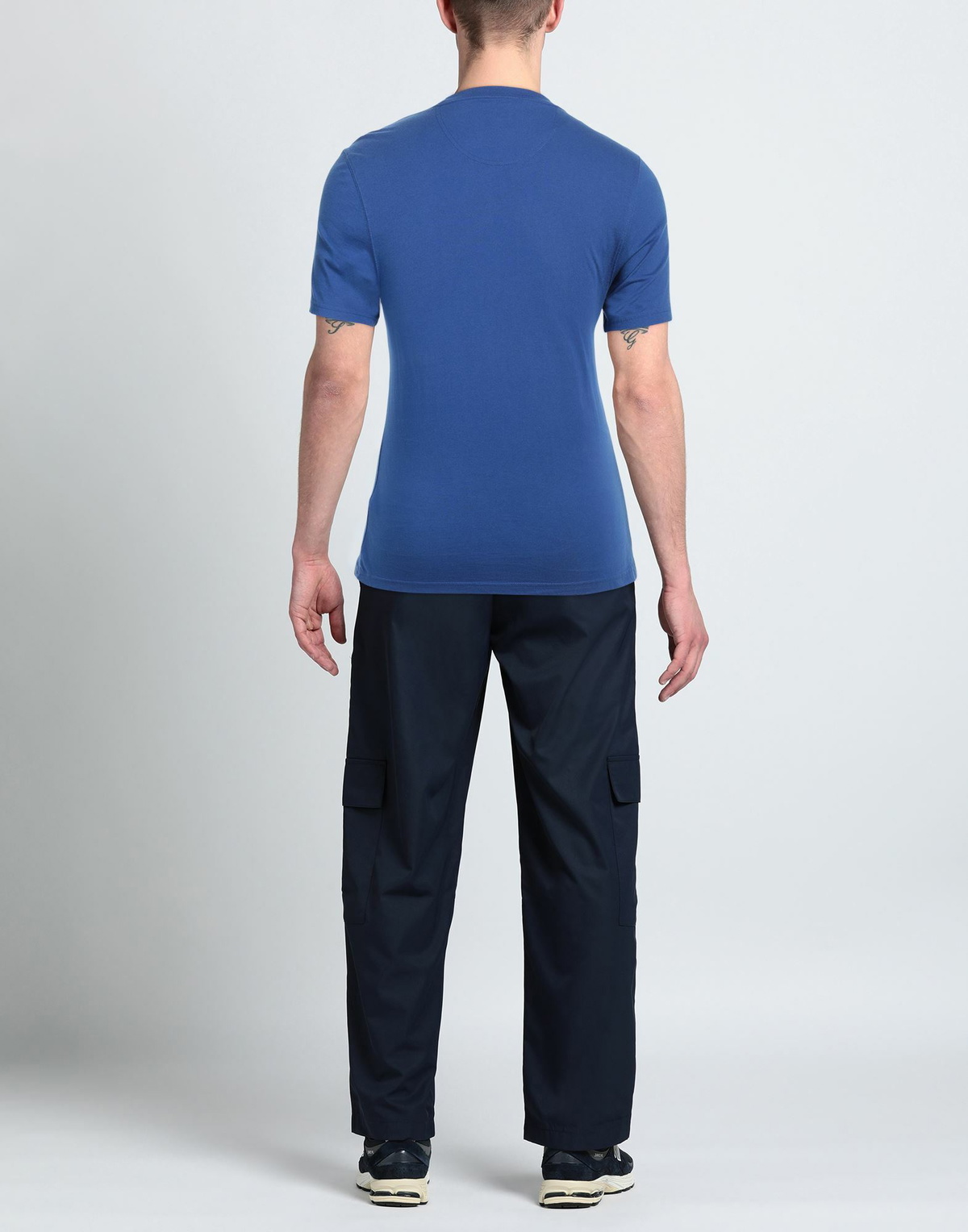 Barbour Mens T-shirt in Blue
