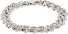 Emanuele Bicocchi Silver Arabesque Chain Bracelet