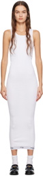 HommeGirls White Scoop Neck Maxi Dress